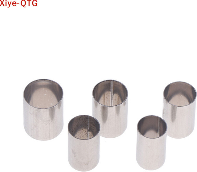 20 Stück WHPHous Sprührohr-Klemmverbinder in Silber für Schlauchklemmwerkzeuge und Auspuffverbinder, Durchmesser: 11,5 mm - 16 mm - Bild 1