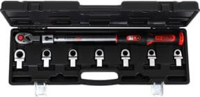 KS Tools INFINITOOL Einsteck-Drehmomentschlüssel-Satz 9-teilig, 20-200Nm, Schwarz, 14x18mm - Bild 1