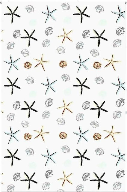 vidaXL Duschrollo mit Grafikdesign in Multicolour, B/H: 160 x 240 cm - Bild 1