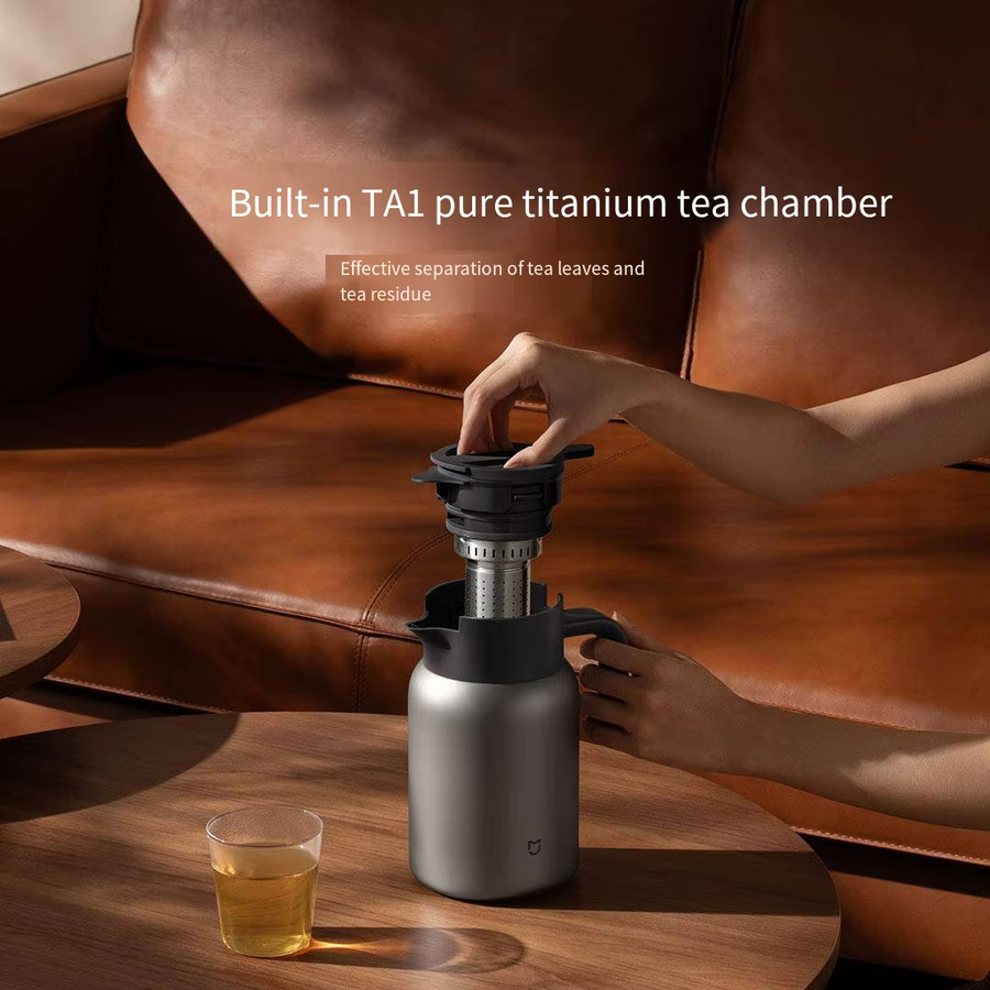 Xiaomi Titan Isolierkanne aus Edelstahl mit Tee-Infuser, 1,2 l - Bild 3