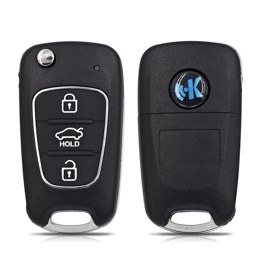 Keydiy NB04 Universal Auto Fernbedienung Schlüssel mit 3 Tasten in Schwarz für Hyundai Style KD900 URG200 KD-X2 - Bild 2