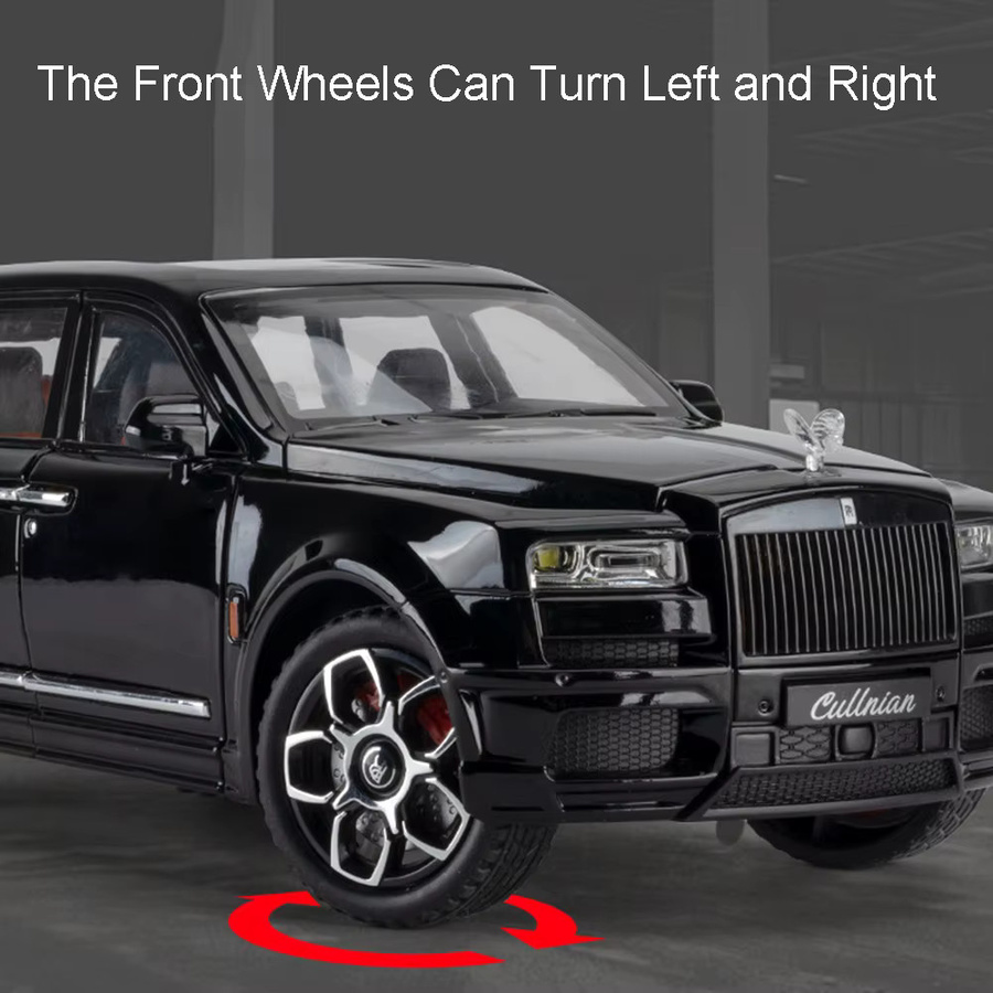 MAKEDA Rolls-Royce Cullinan, Spielzeugmodellauto, 1:20, Metall, Licht und Sound - Bild 3