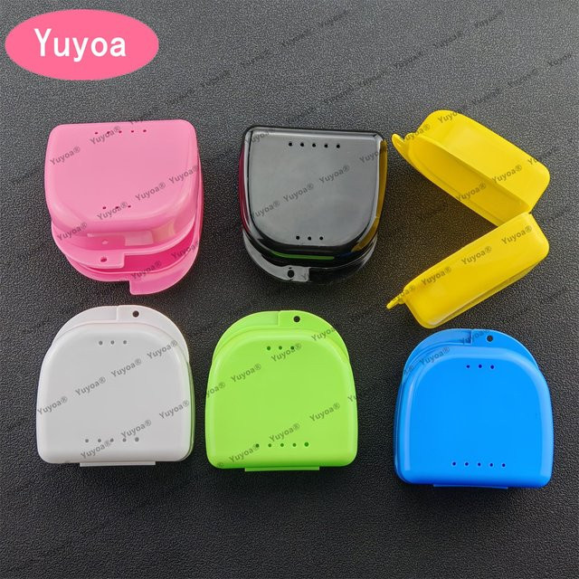 Yuyoa Retainer Box, 40 Stück, Kunststoff, Kieferorthopädische Aufbewahrung - Bild 1