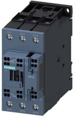 Siemens Bahnschütz 3RT2038-3XB40-0LA2 mit 3 Schließern, 690 V/AC, grau - Bild 1