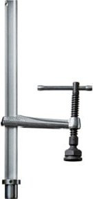 Bessey Spannelement TWM28 mit Spezialdruckplatte für Bohrungsdurchmesser 28 mm, Farbe: Silber - Bild 1