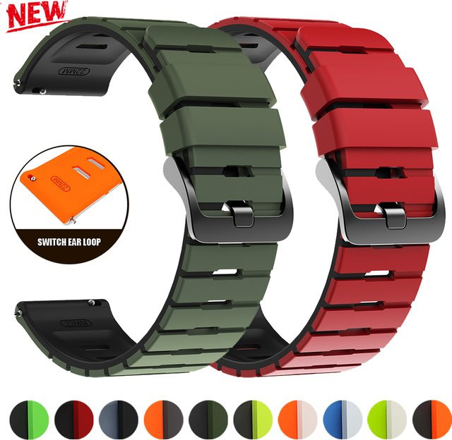 RefitMod Uhrenarmband Silikon, 22 mm, Unisex - Bild 1