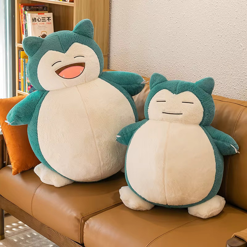 DUODUOBAO Pokémon Snorlax, Plüschtier Puppe, Kissen - Bild 3
