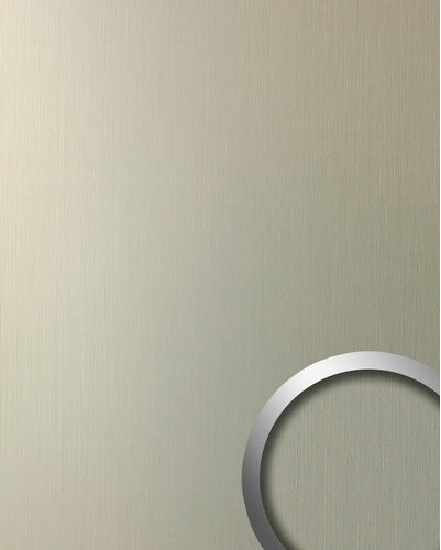 Wallface DECO Design Wand-Paneel EyeCatch Metall Dekor in Grau und Champagne, Steinoptik matt, B: 100 cm, H: 260 cm, T: 0,1 cm - Bild 1