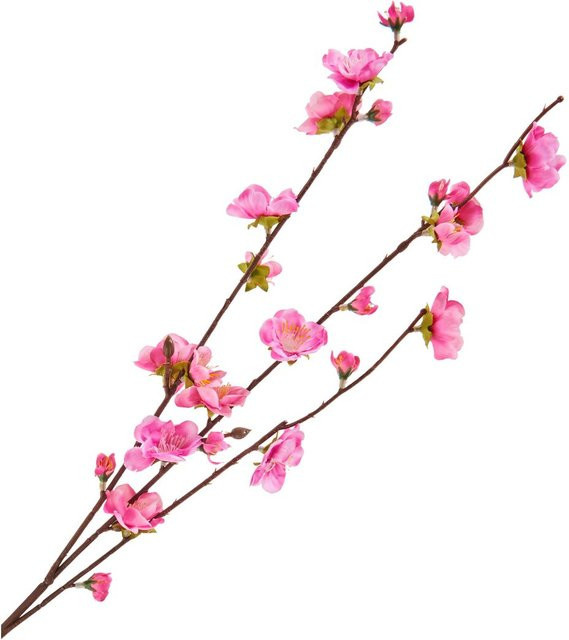 Künstlicher Kirschblüten Zweig in Rosa für romantische Dekorationen - Bild 1