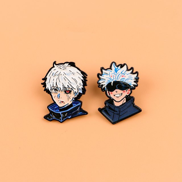 Bandai Emaille-Pin Cartoon-Brosche, Unisex - Bild 1