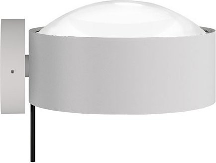 Top Light Puk! 120 Wall Avantgarde Wandleuchte in Weiß matt mit Glaslinse - Bild 1