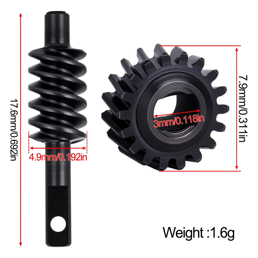 MALOM RC Overdrive- und Underdrive-Stahlachsgetriebe, Zubehör, Metall - Bild 2