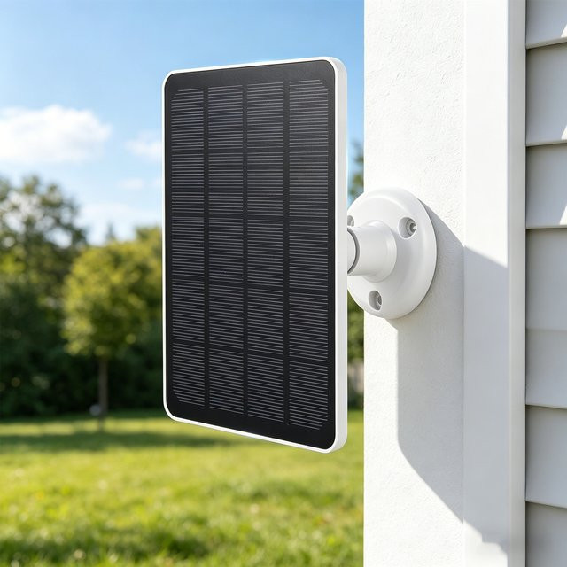 ELEGEEK 4W Solarpanel-Ladegerät in Weiß für Arlo Pro 3, 4, Ultra und 2 Flutlicht Kameras - Bild 1