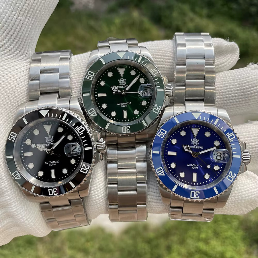 Steeldive Taucheruhr, Automatik, Edelstahl, Keramik Lünette, 41 mm, Herren - Bild 2