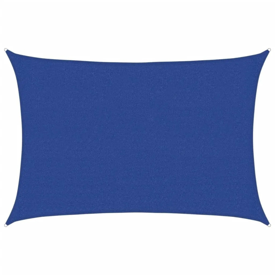 Furnicato Sonnensegel aus HDPE in Blau, Rechteckig, B x T: 250 x 350 cm - Bild 2