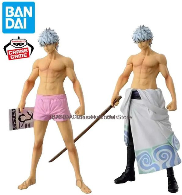 Bandai Gintama Sakata Gintoki Unterhosen-Version Kampfversion Actionfigur - Bild 1