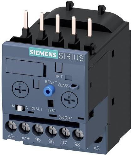 Siemens Überlastrelais 3RB3113-4SB0 in Grau mit 1 Schließer und 1 Öffner - Bild 1