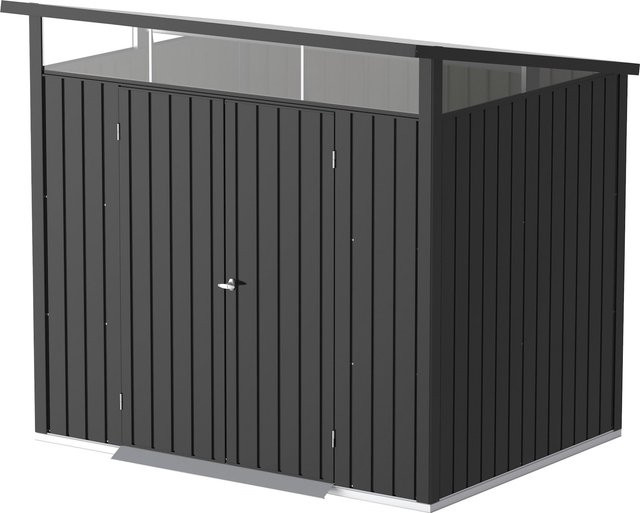 Duramax Metallgerätehaus Palladium 8x6 in Anthrazit, H x B x T: 202,9 x 249,2 x 231,3 cm - Bild 1