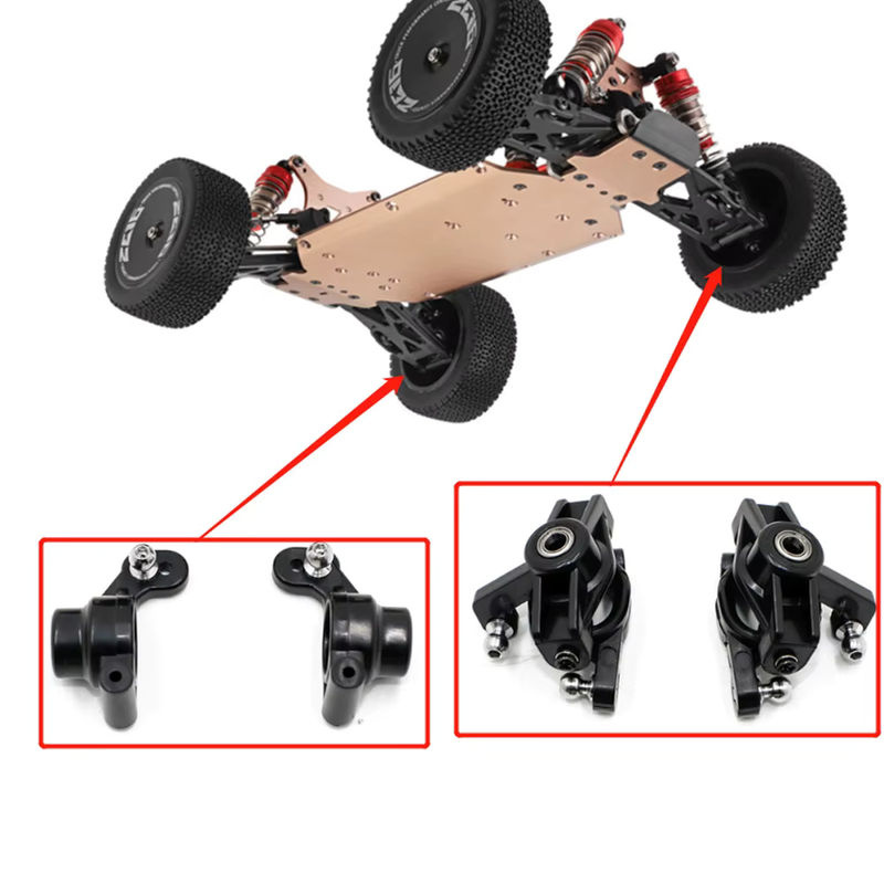 Wltoys Lenkung Cup C-Hub Carrier Hinterradnabe Träger Set RC Auto Ersatzteile 1-teiliges Set - Bild 3