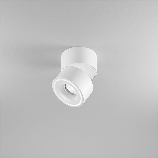 DLS Lighting Clippo LED-Wand- und Deckenstrahler in Weiß mit warmweißem Licht (2700K) aus Aluminium - Bild 1