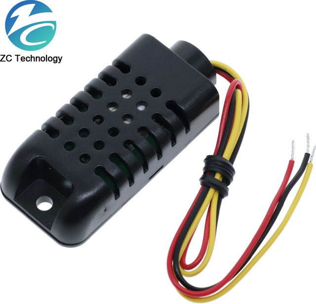 DHT21 AM2301A Kapazitiver digitaler Temperatur- und Feuchtigkeitssensor für Arduino in Schwarz - Bild 1