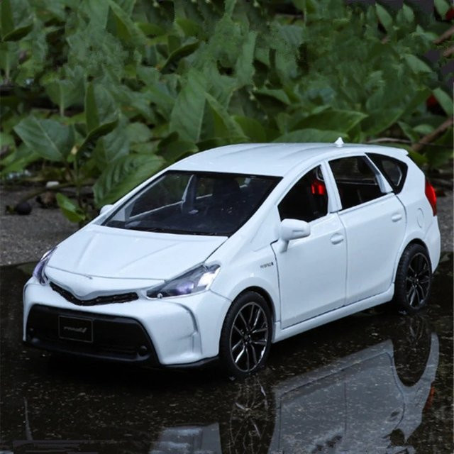 WELLY Prius Automodell, 1:32, Metall, mit Sound und Licht - Bild 1
