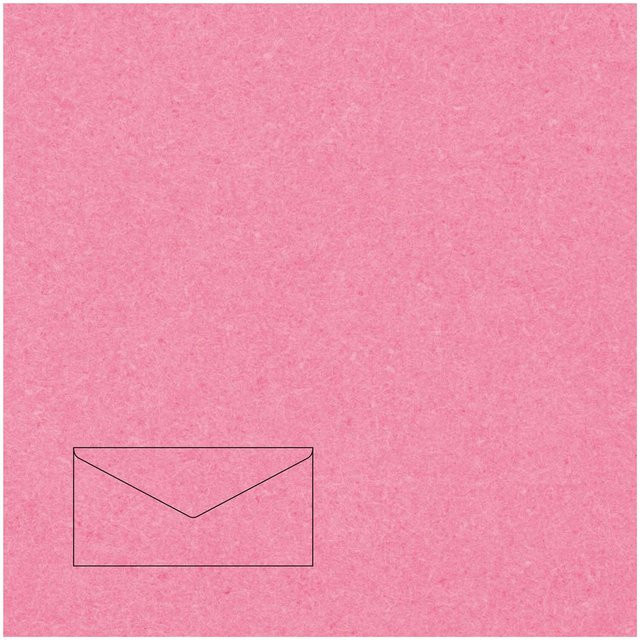 Rico Design Paper Poetry Kuvert Essentials DL, 5 Stück, Pink - Bild 1