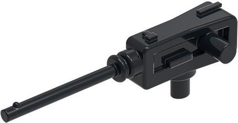 ixBricks Spezielle Waffen Schweres Maschinengewehr Bausteine 10-teiliges Set - Bild 1