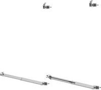 EcoFlow Verstellbare Fassadenhalterung in Silber - Bild 1