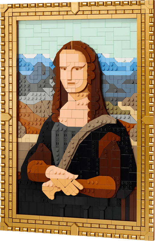 LEGO Art Mona Lisa 31213 Mehrfarbiges Dekorationsobjekt aus Kunststoff für Erwachsene - Bild 1