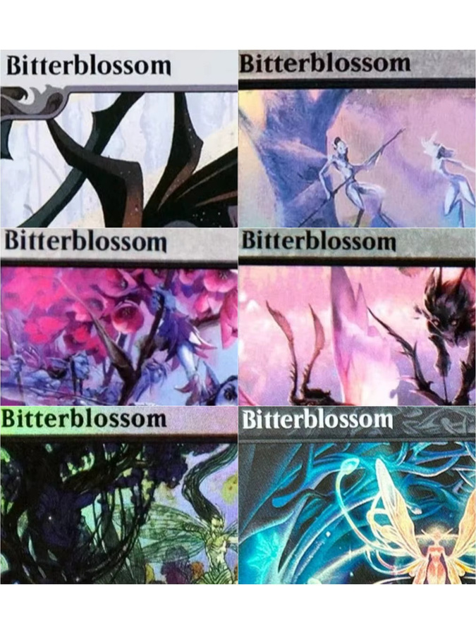 Bitterblossom TCG Proxy Magisches Kartenspiel, Schwarz, Brettspiel - Bild 2