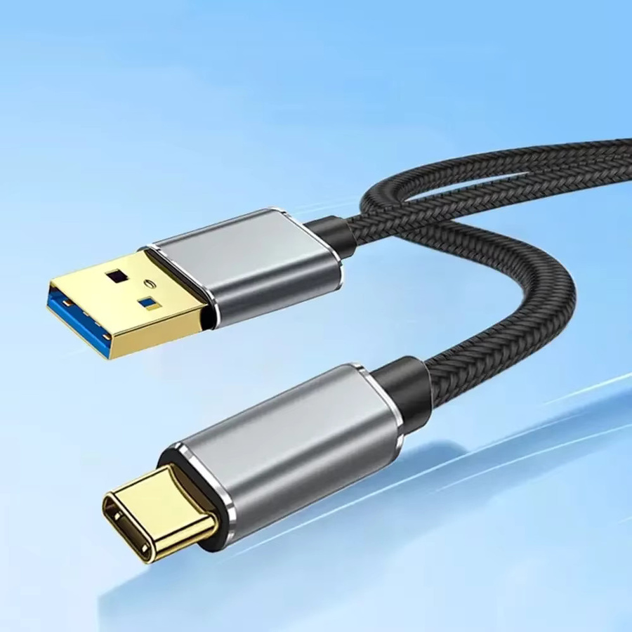 BSN USB-C Schnellladekabel USB 3.2 Gen2 mit 10 Gbit/s Datenübertragung, 60W PD und QC 3.0, Schwarz - Bild 6