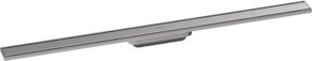 Hansgrohe RainDrain Original Duschrinne als Linearschale in Edelstahl gebürstet, Farbe Silber, Länge: 100 cm - Bild 1