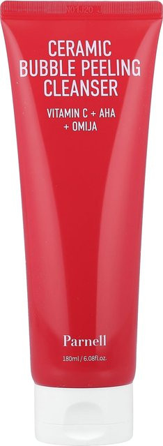Parnell AHA Omija Ceramic Bubble Peeling Cleanser, 180 ml, Gesichtspflege - Bild 1