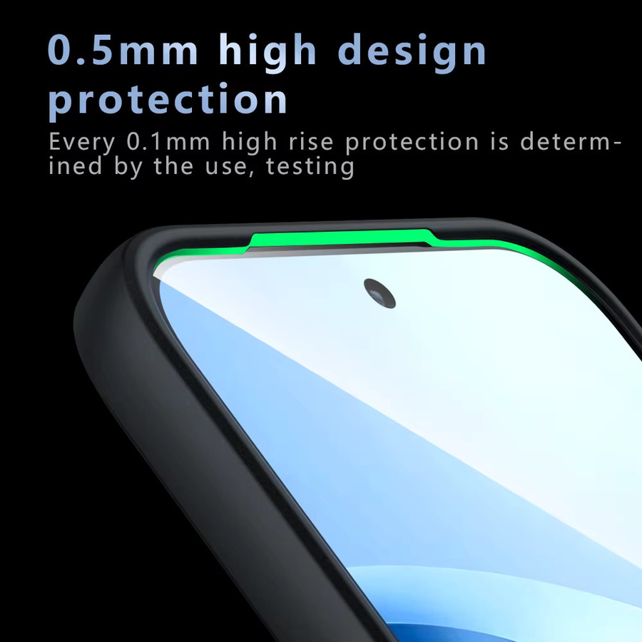 Magnetische Schutzhülle für Xiaomi 17T Pro in Schwarz, stoßfeste TPU-Handyhülle mit mattem Finish und Unterstützung für kabelloses Laden - Bild 4
