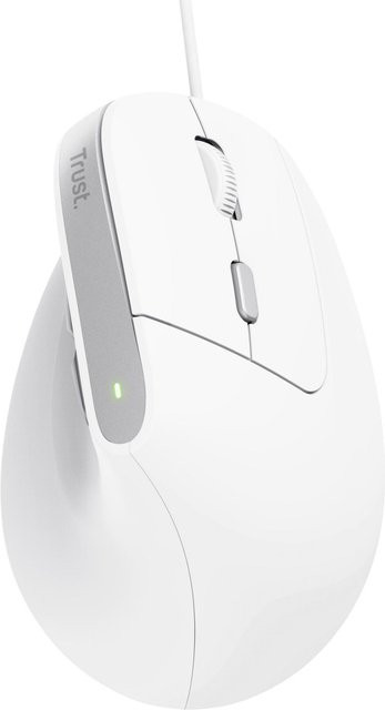 Bayo II Ergonomische Maus in Weiß - Bild 1