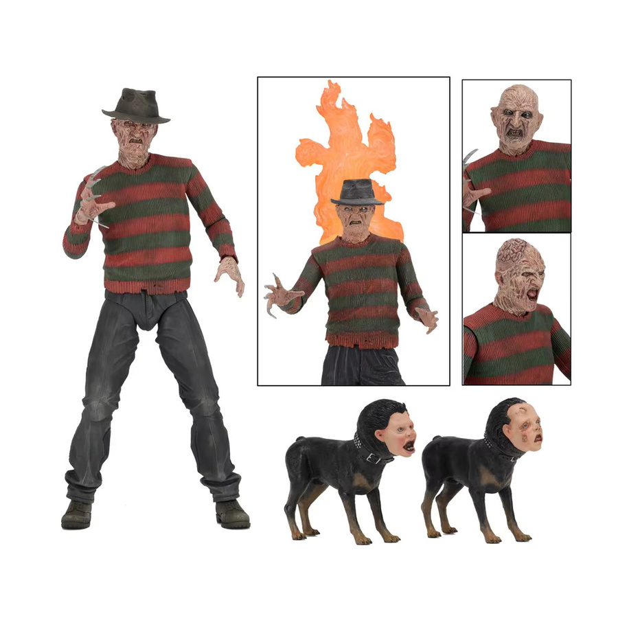 NECA Nightmare on Elm Street Ultimate Part 2 Freddy Actionfigur, 7-Zoll-Maßstab - Bild 5