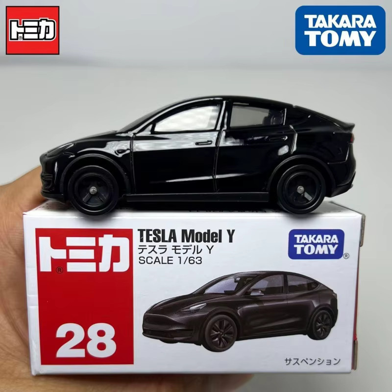 TAKARA TOMY Tesla Tomica Premium Cybertruck Model Y, Modellauto, 1:63 - Bild 3
