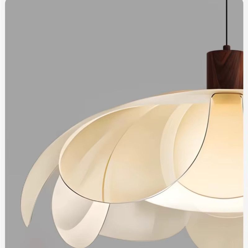 JIANKEXING LED Flower Pendelleuchte im französischen Stil mit integriertem LED-Licht für Wohnzimmer, Küche und Schlafzimmer - Bild 2