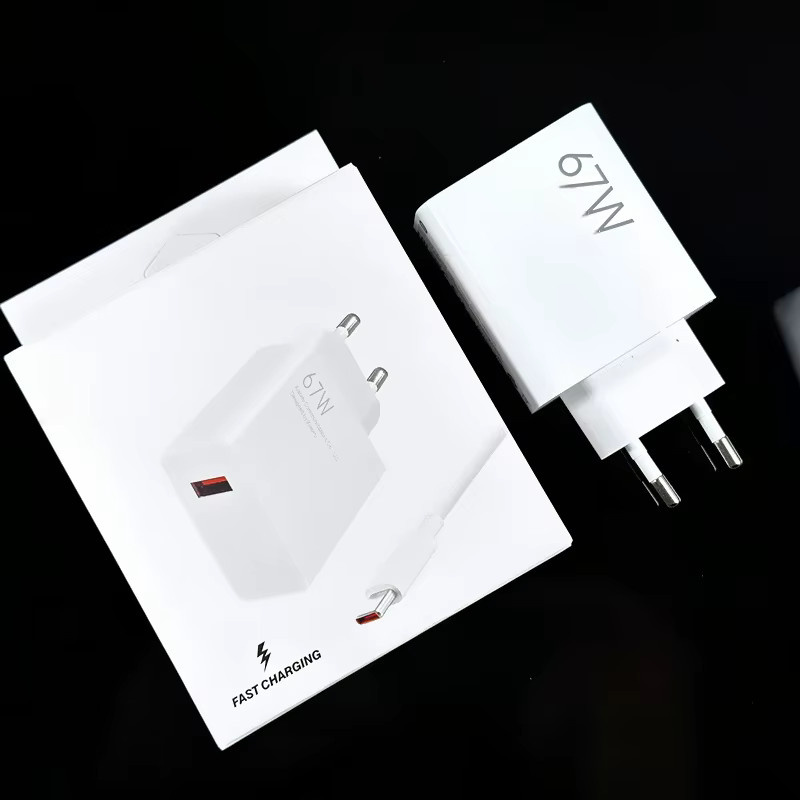 Xiaomi 67W Turbo-Ladegerät mit USB Typ-C Kabel in Weiß für Redmi Note 11 12 13 Pro und Mi 13 Lite - Bild 2