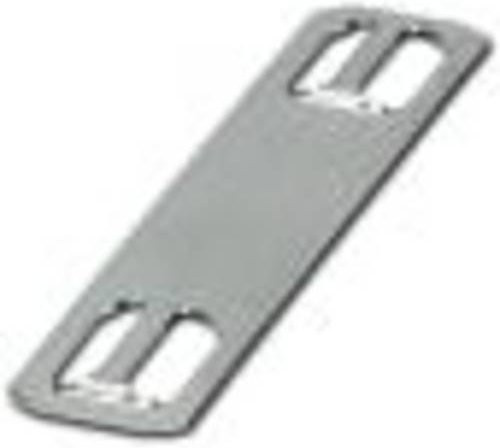 Phoenix Contact KMV 44X9,6 Beschriftungsschild Silber Montage mit Kabelbindern B/H: 44 x 9,6 mm - Bild 1