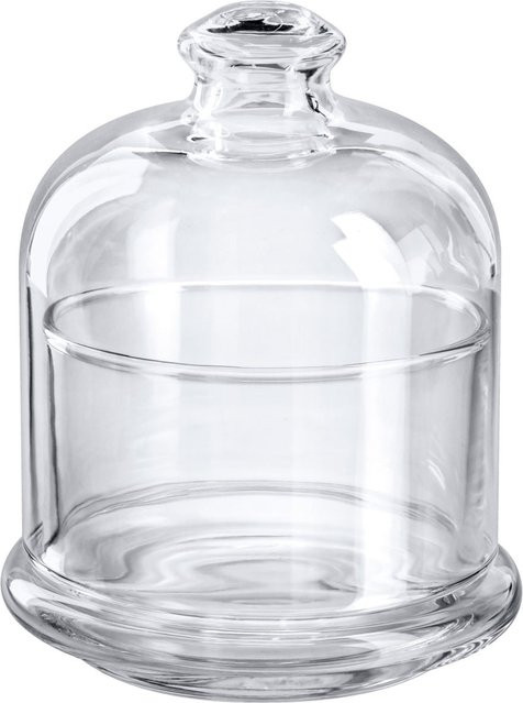 Pasabahçe Mini Cloche Basic Patisserie Glasglocke transparent, Volumen: 230 ml, Durchmesser: 8 cm, Höhe: 11,6 cm - Bild 1