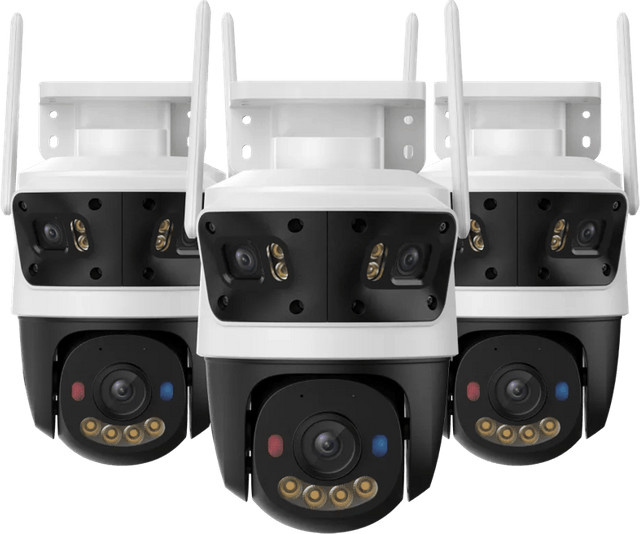 Imou Cruiser Triple 11MP Wi-Fi Überwachungskamera 3er-Pack in Weiß - Bild 1
