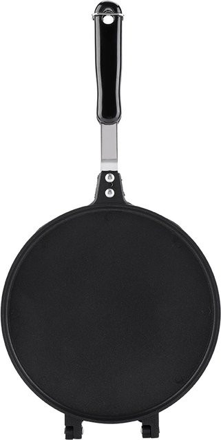 CosyHome Antihaft Waffelhörnchen Maker Pfanne für Gasherd, Schwarz - Bild 1