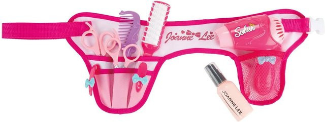Toi-Toys Glamour Shine Friseurset, Friseur-Gürtel mit Föhn, pink - Bild 1