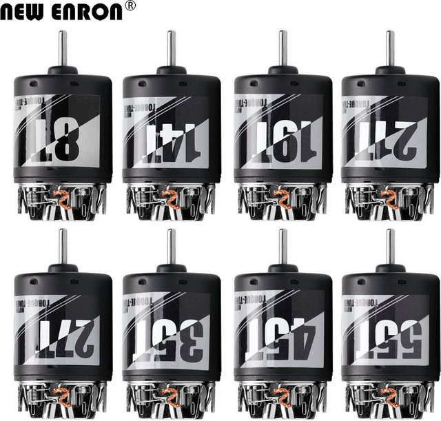 enron gebürsteter Motor mit 3 Steckplätzen für rc 1/10 Crawler - Bild 1