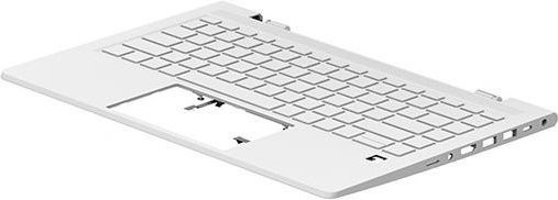 HP Notebook-Ersatzteil Tastatur in Weiß mit QWERTZ-Layout - Bild 1