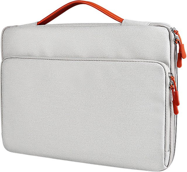 IPUMYNO Laptop Handtasche und Notebook Hülle für 13 bis 15 Zoll in Blau und Grau - Bild 1