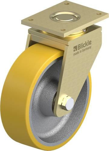 Blickle Lenkrolle LS-GTH 304K in Silber mit 300 mm Rad-Durchmesser und 3000 kg Tragfähigkeit - Bild 1