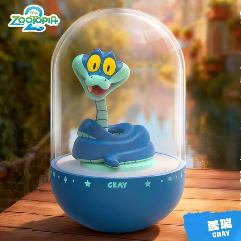 52TOYS Disney Zootopia 2 Nick Judy Nachtlicht Blind Box, Led Lampe - Bild 4